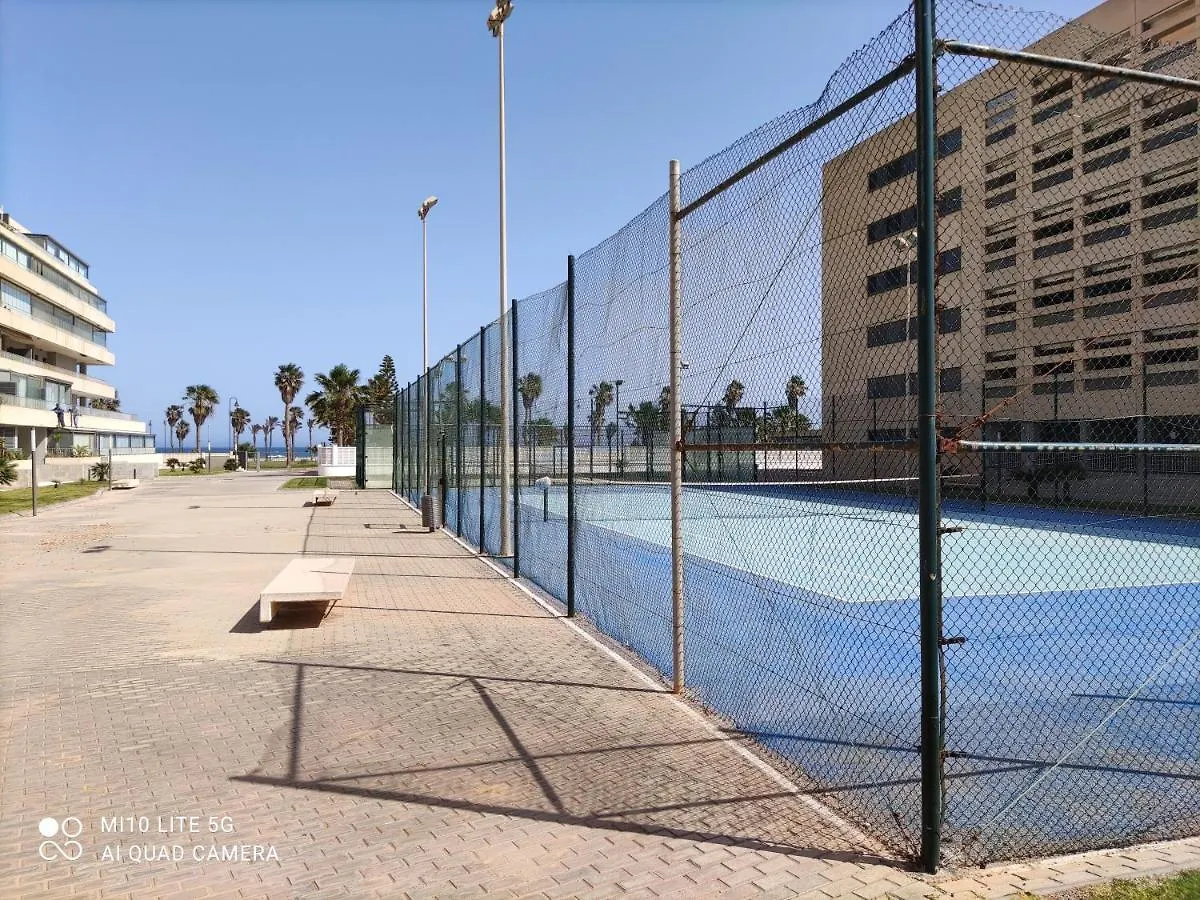 Apartamento de Lujo en primera linea playa, Piscina, Tenis, Padel, Gimnasio, Wifi, Garaje Roquetas de Mar