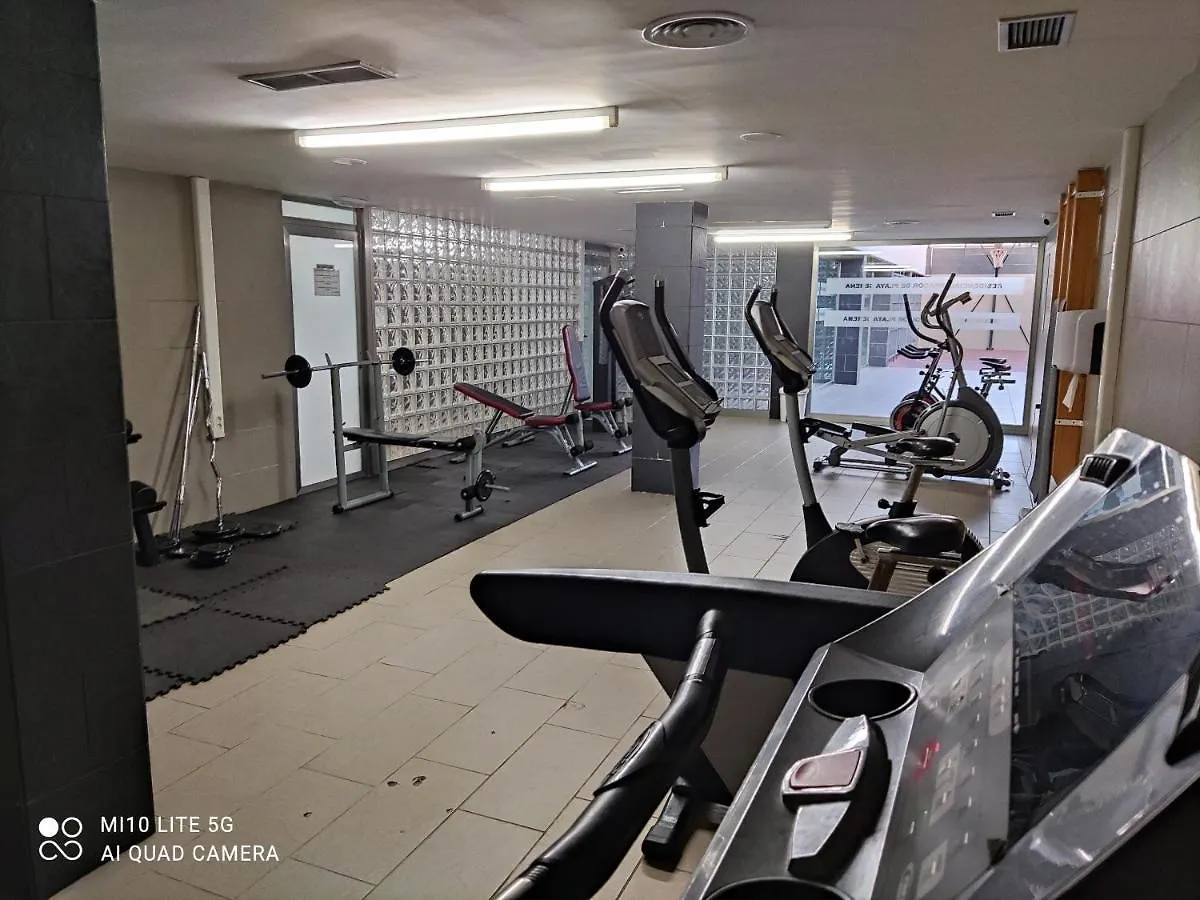 Apartamento de Lujo en primera linea playa, Piscina, Tenis, Padel, Gimnasio, Wifi, Garaje Roquetas de Mar